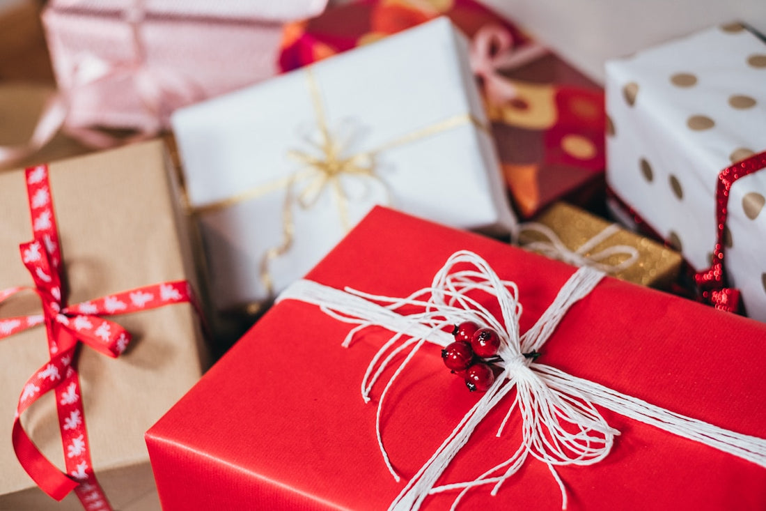 Schön verpackte Geschenke