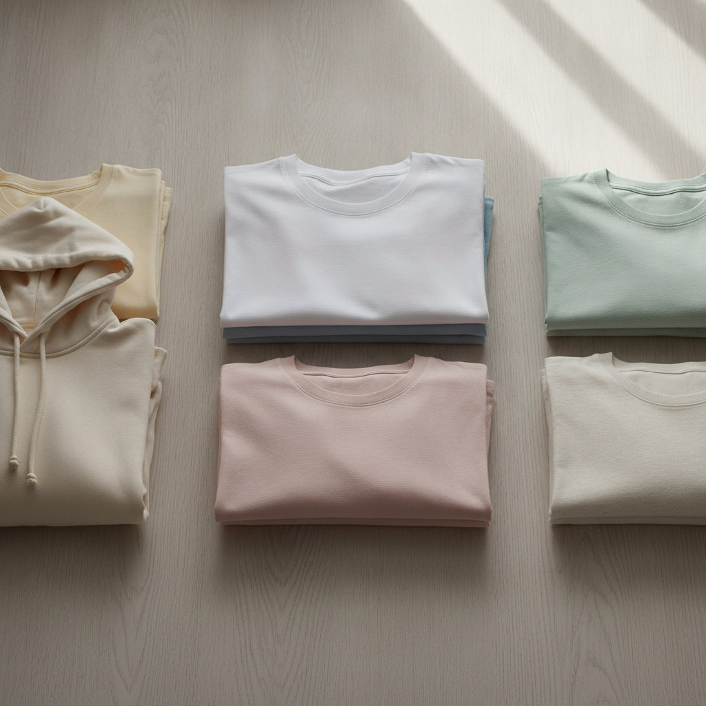 Bekleidung selbst gestalten – Blanko-Shirts & Hoodie