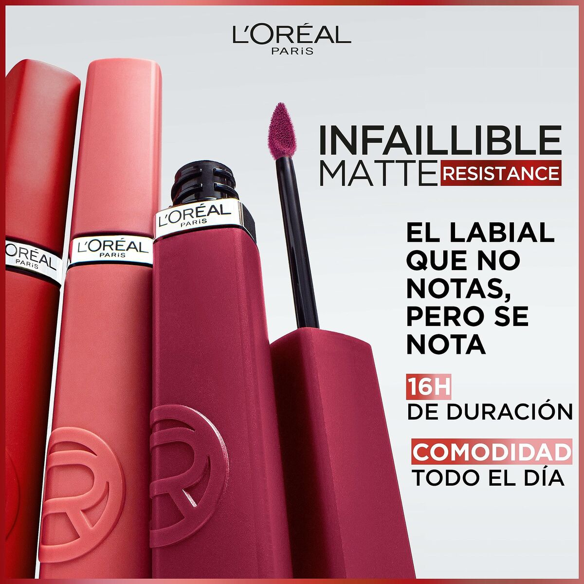 Lipgloss L'Oreal Infaillible Matte Resistance True Romance Nº 420 Nº 4