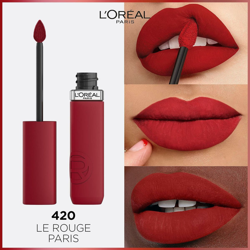 Lipgloss L'Oreal Infaillible Matte Resistance True Romance Nº 420 Nº 4