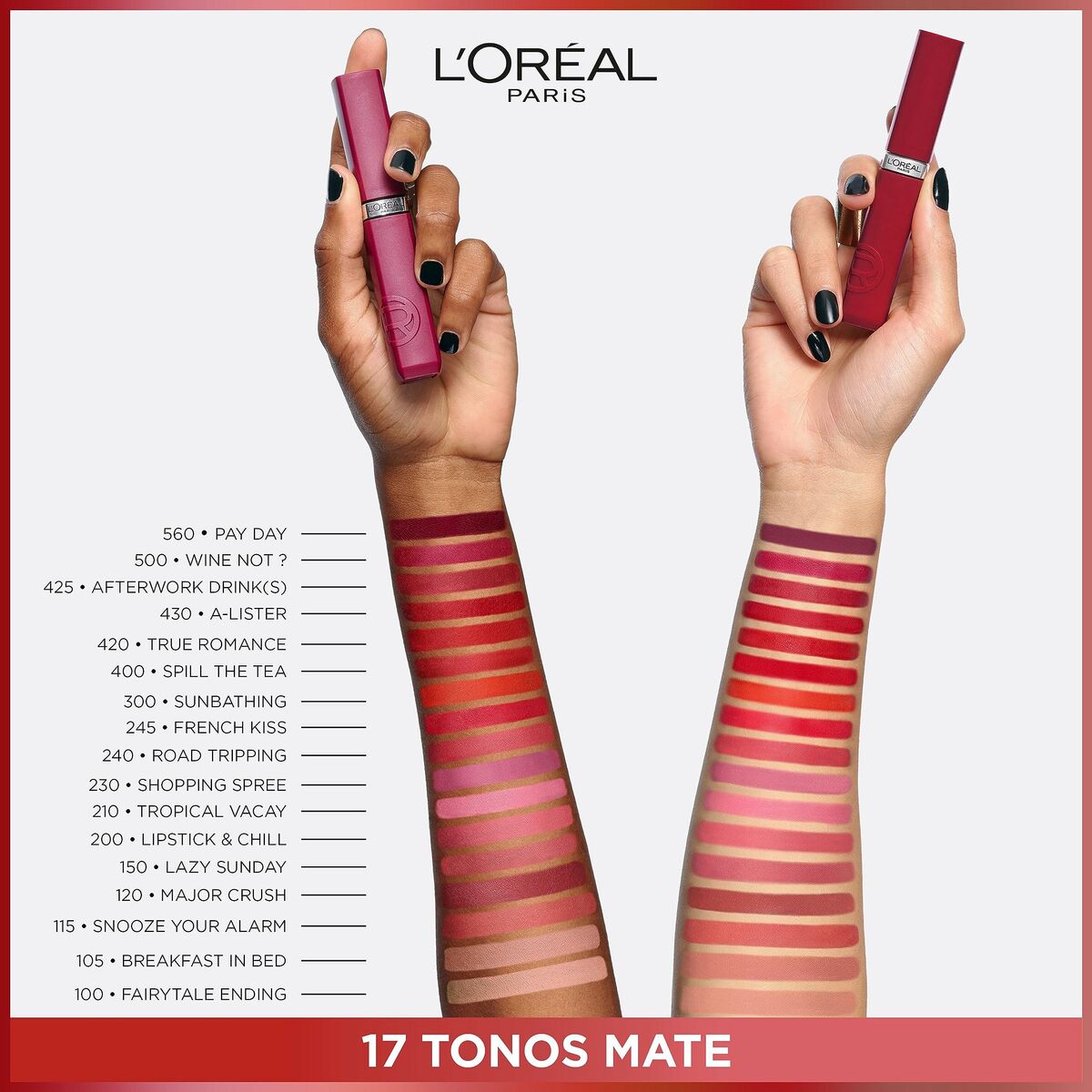 Lipgloss L'Oreal Infaillible Matte Resistance Lipstick & Chill Nº 200