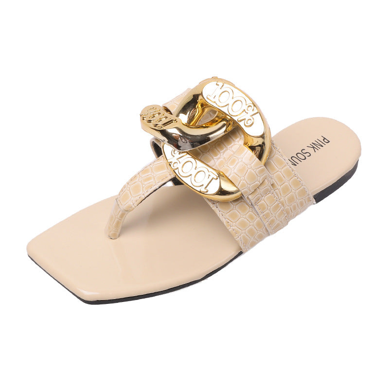 Zehensteg-Sandalen in grossen Grössen – Bild 3 | LuxeStyle