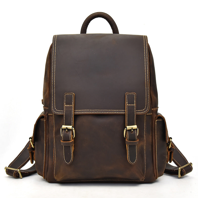 Lederrucksack im Retro-Stil – Bild 6 | LuxeStyle