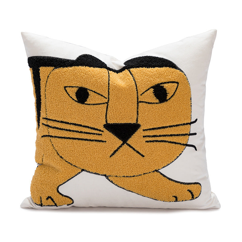 Kissenbezug mit Tiger-Motiv