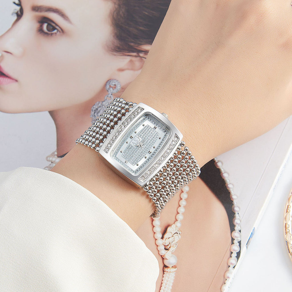 Luxuriöse Damenuhr mit Diamanten – Bild 1 | LuxeStyle