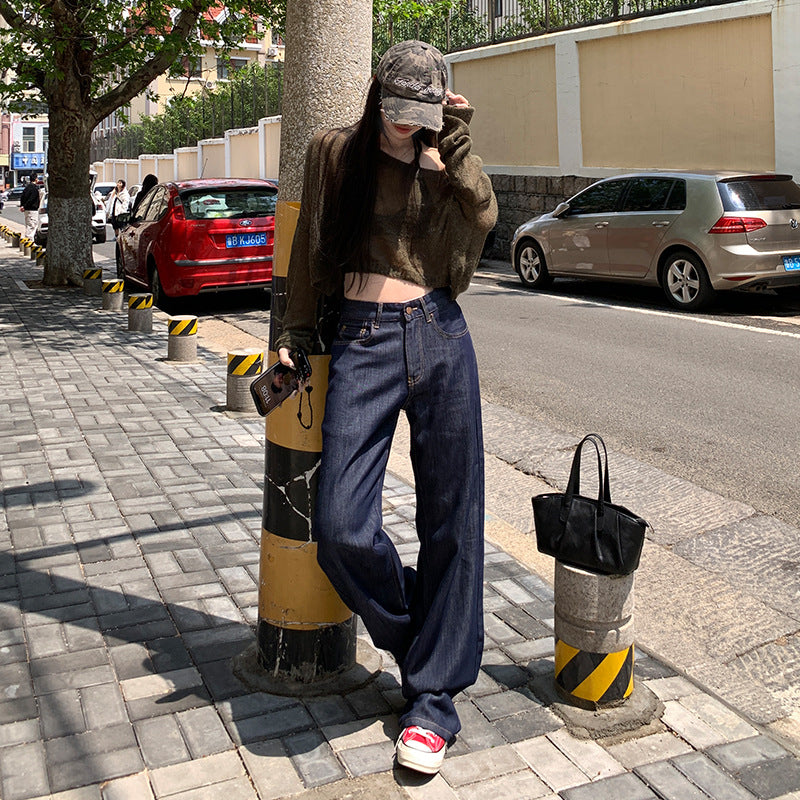 Straight-Leg-Hosen, casual