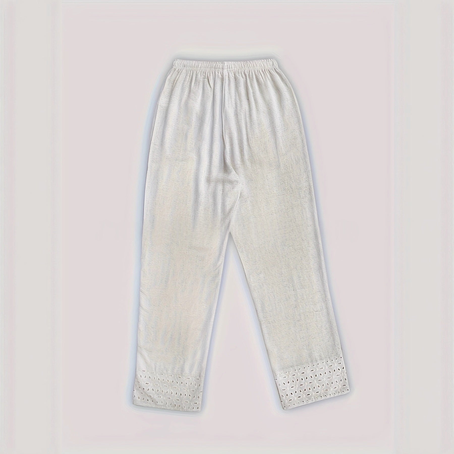 Leggings mit Spitze und Patchwork