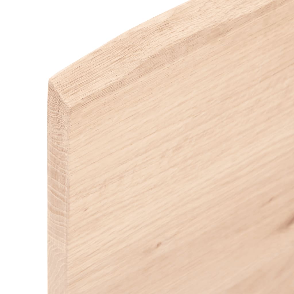 Tischplatte aus massiver Eiche (unbehandelt)