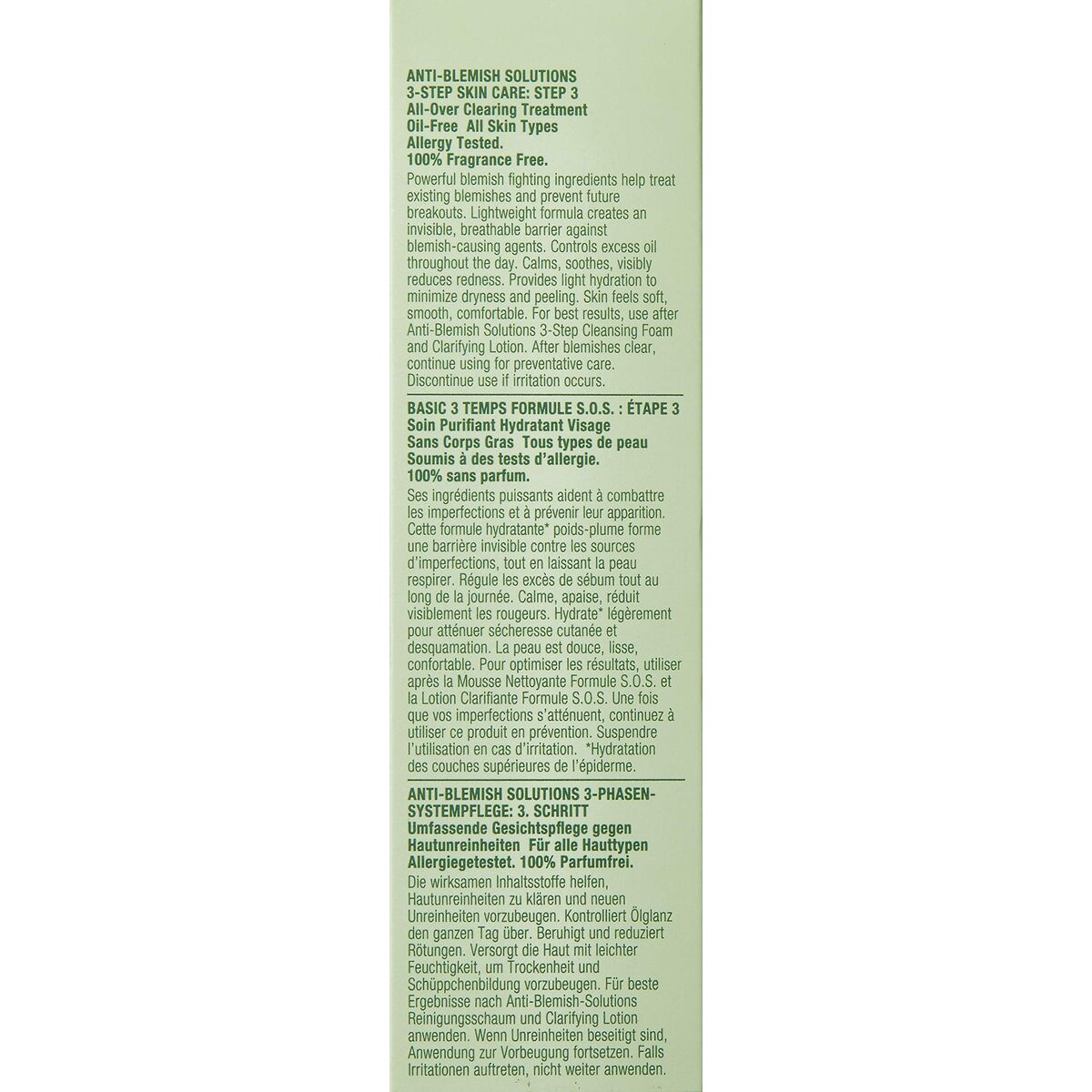 Feuchtigkeitsgel Clinique ANTI-BLEMISH SOLUTIONS 50 ml
