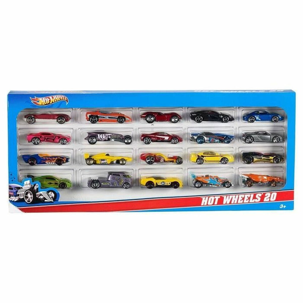 Spielset Fahrzeuge Hot Wheels H7045 20 Stück