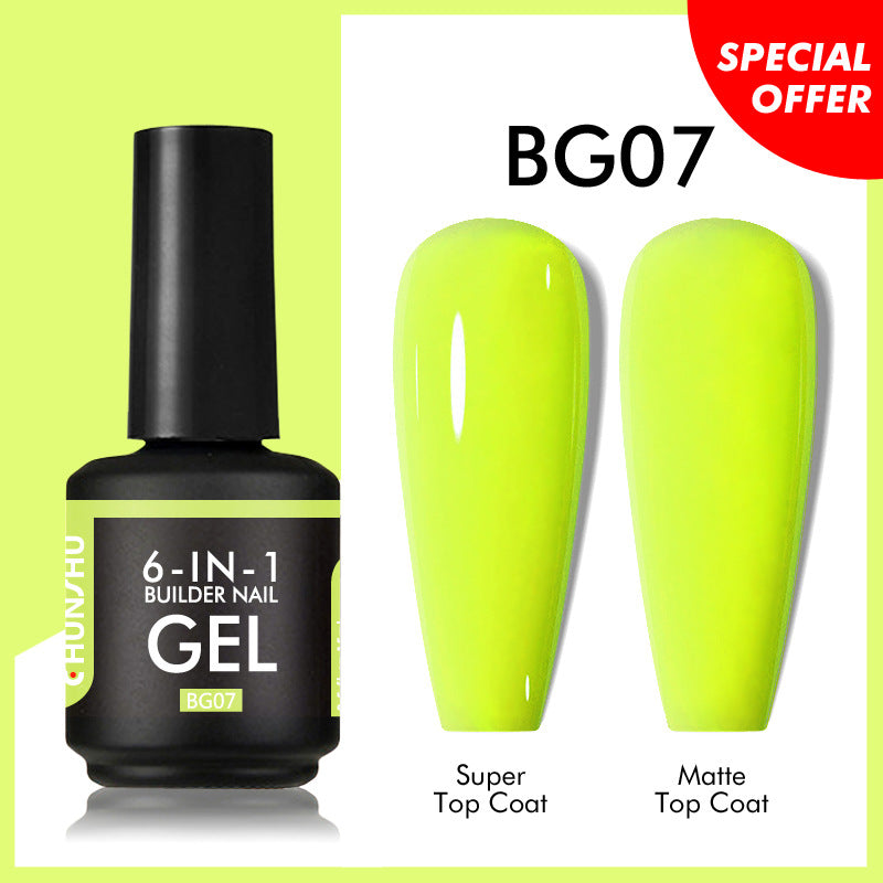 6-in-1 Verlängerungsgel für Nägel, 15ml – Bild 16 | LuxeStyle