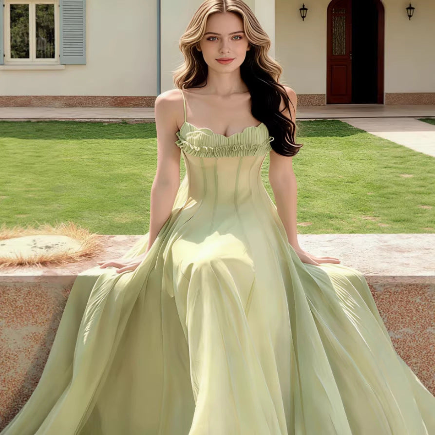 Französisches Slip-Kleid aus Mesh