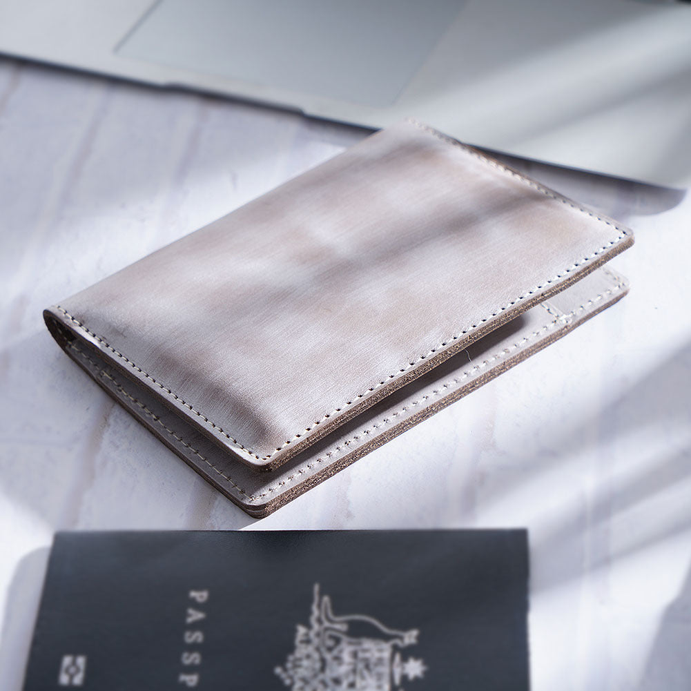 Vintage Leder Reisepasshalter