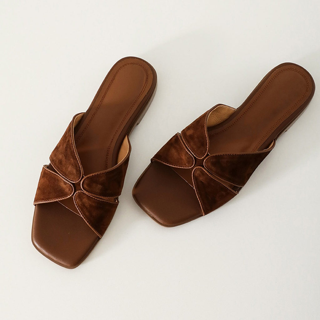 Bequeme Slip-on Sandalen im Feen-Stil
