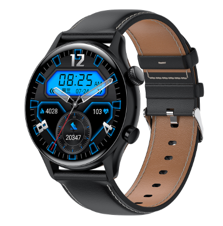 Rundes Display, wasserdicht, NFC-Bildschirm, Herzfrequenz-Monitor