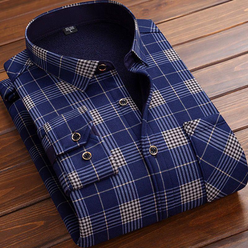 Herren Langarmshirt mit Fleecefutter – Bild 11 | LuxeStyle