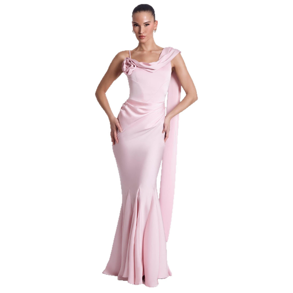 Elegantes Satin Bodycon Kleid | LuxeStyle
