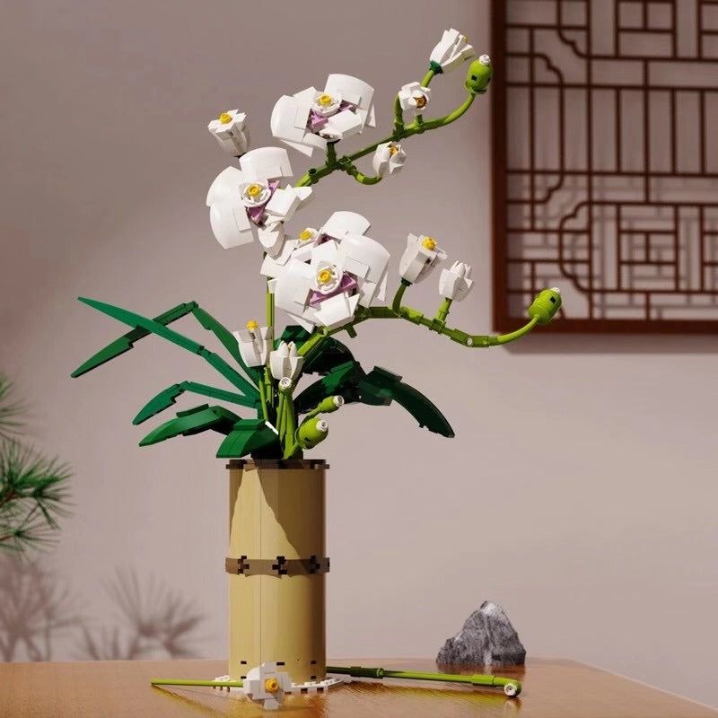 Kreatives Blumen-Bausteinmodell Phalaenopsis – Bild 6 | LuxeStyle