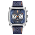 Business Herrenuhr, quadratisch, Multifunktion | LuxeStyle
