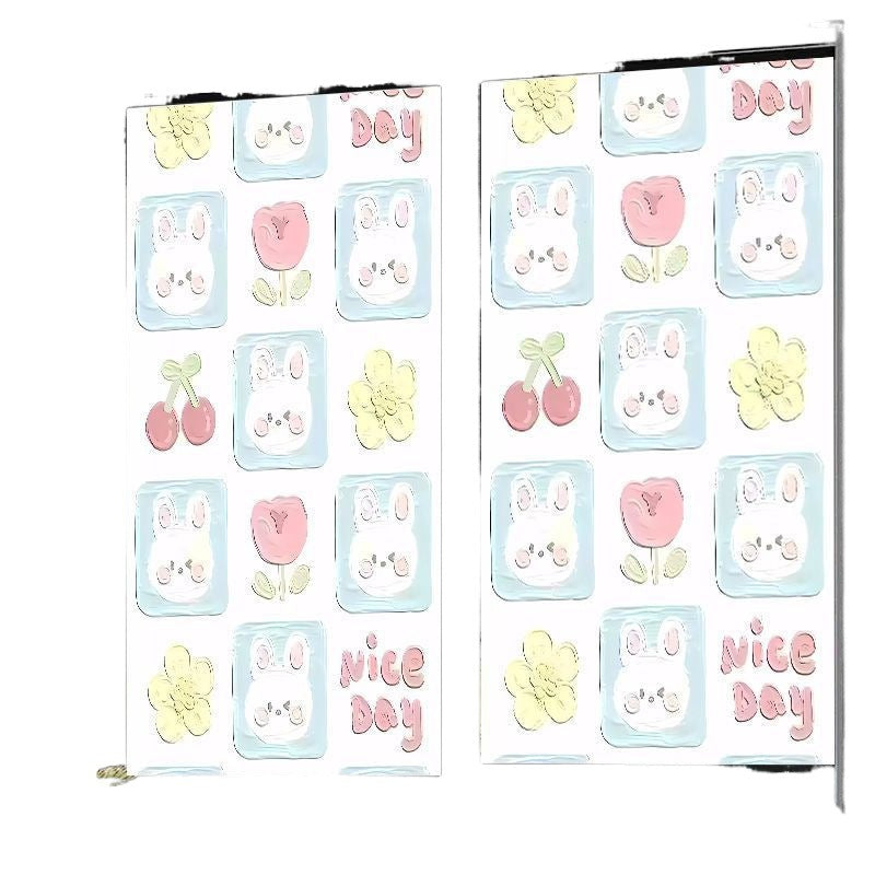 Fensterfolie mit Blumen und Tiermotiven – Bild 13 | LuxeStyle