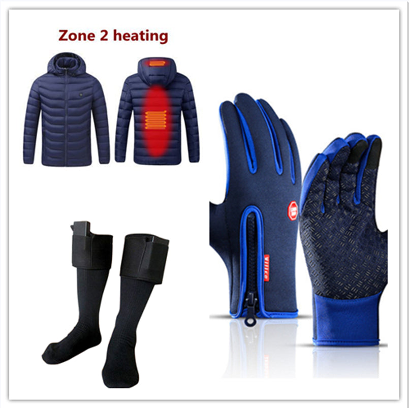 Wasserdichte Winterhandschuhe mit Fleece und Anti-Rutsch