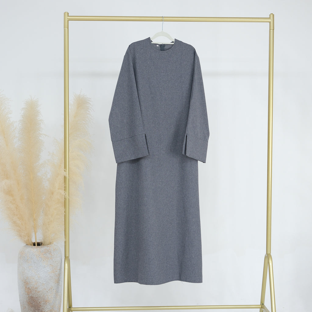 Elegantes Freizeitkleid mit langen Ärmeln