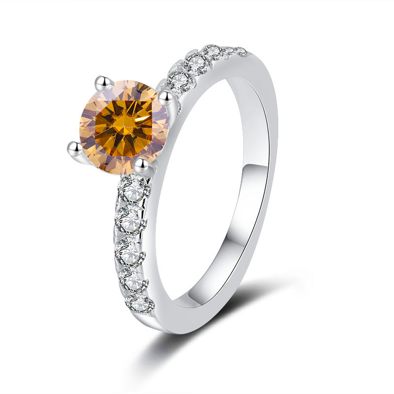 Moissanit Ring aus 925er Sterling Silber – Bild 8 | LuxeStyle