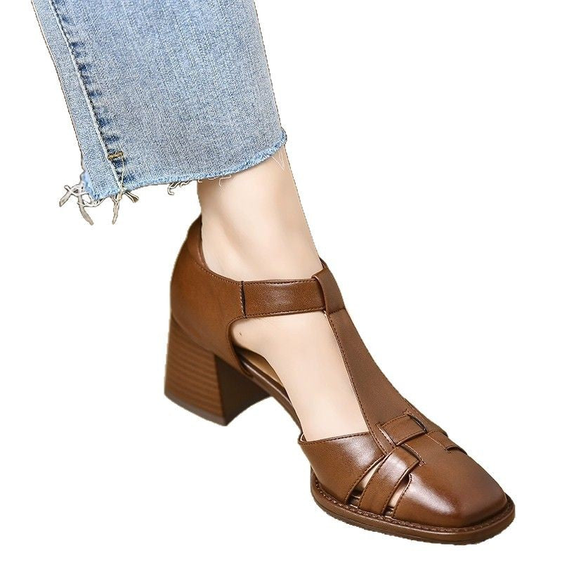 Chunky Sandalen mit Schnalle – Bild 2 | LuxeStyle