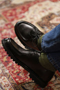 Retro Anzugschuhe aus indischem Leder – Bild 8 | LuxeStyle