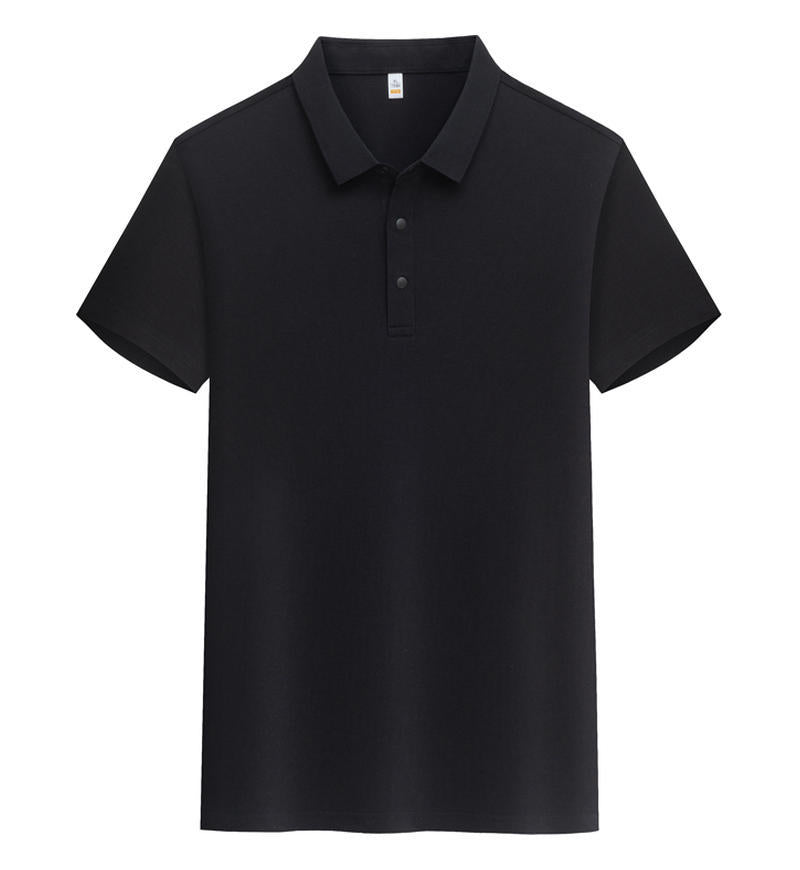 Herren T-Shirt mit Reverskragen, Kurzarm – Bild 2 | LuxeStyle