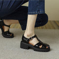 Ankle-Strap Schnallen-Schuhe – Bild 8 | LuxeStyle