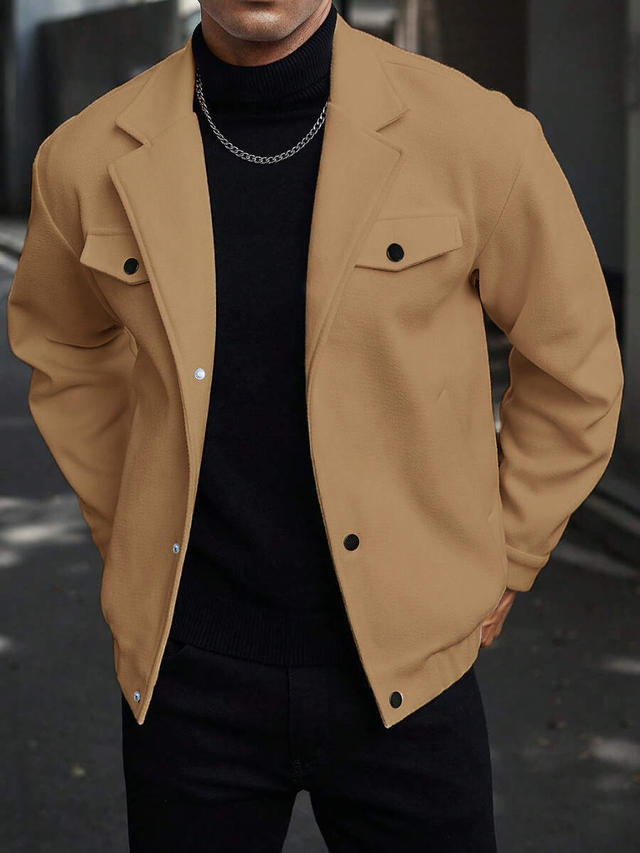 Herren Freizeitjacke mit Kapuze