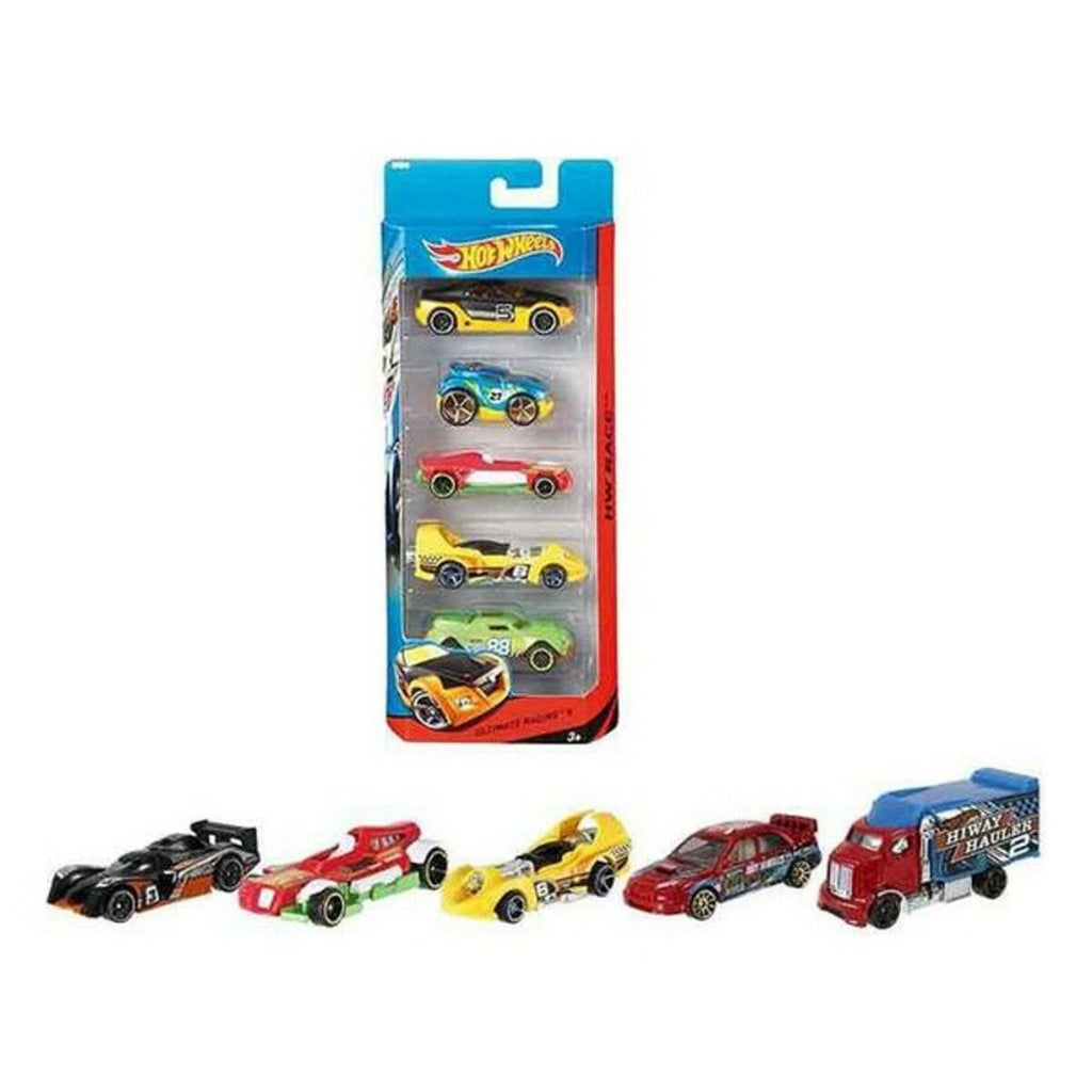 5er Rennauto-Set: Sammeln, Spielen, Gas geben!