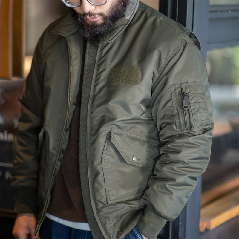 Retro Pilotenjacke für Herren – Bild 2 | LuxeStyle