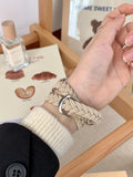 Woven Double-loop Nylon-Lederarmband