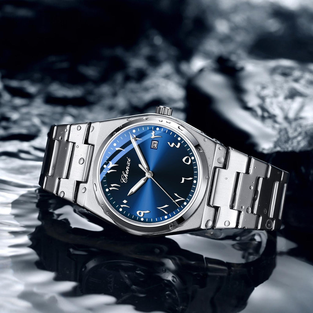 Lumenwasserfeste Quarz-Uhr – Bild 2 | LuxeStyle