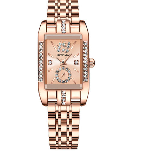 Elegante Business-Damenuhr mit Quarzwerk