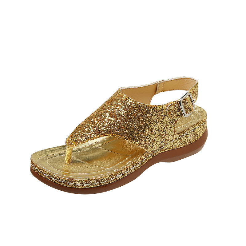 Keilsandalen mit Zehentrenner – Bild 9 | LuxeStyle