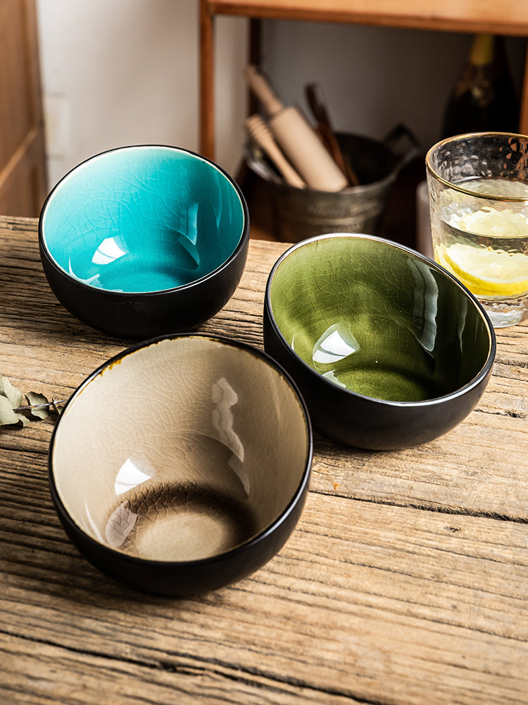 Keramikschale mit Craquelé-Glasur – Bild 7 | LuxeStyle