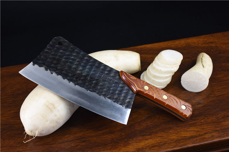 Longquan Knochenhackmesser, handgeschmiedet – Bild 4 | LuxeStyle