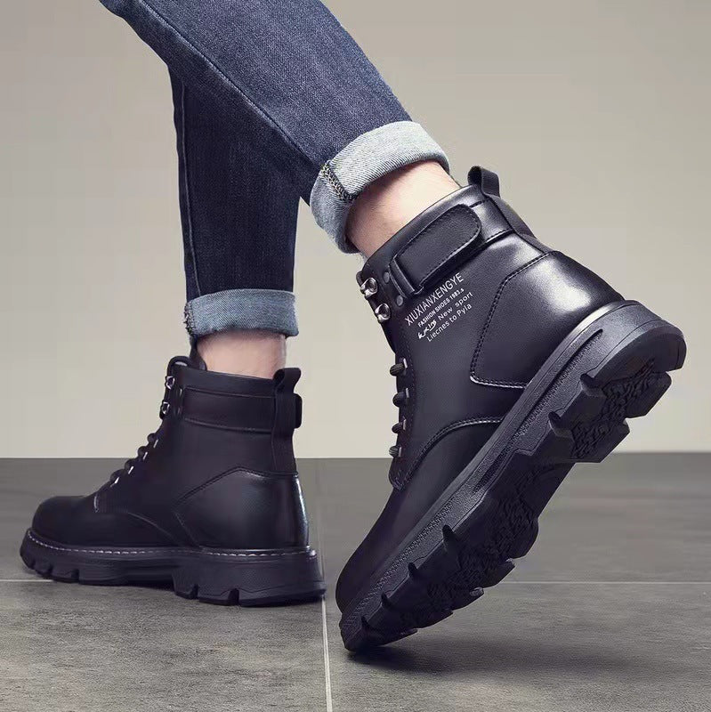 Herren Mid-High Top Korean Style Boots