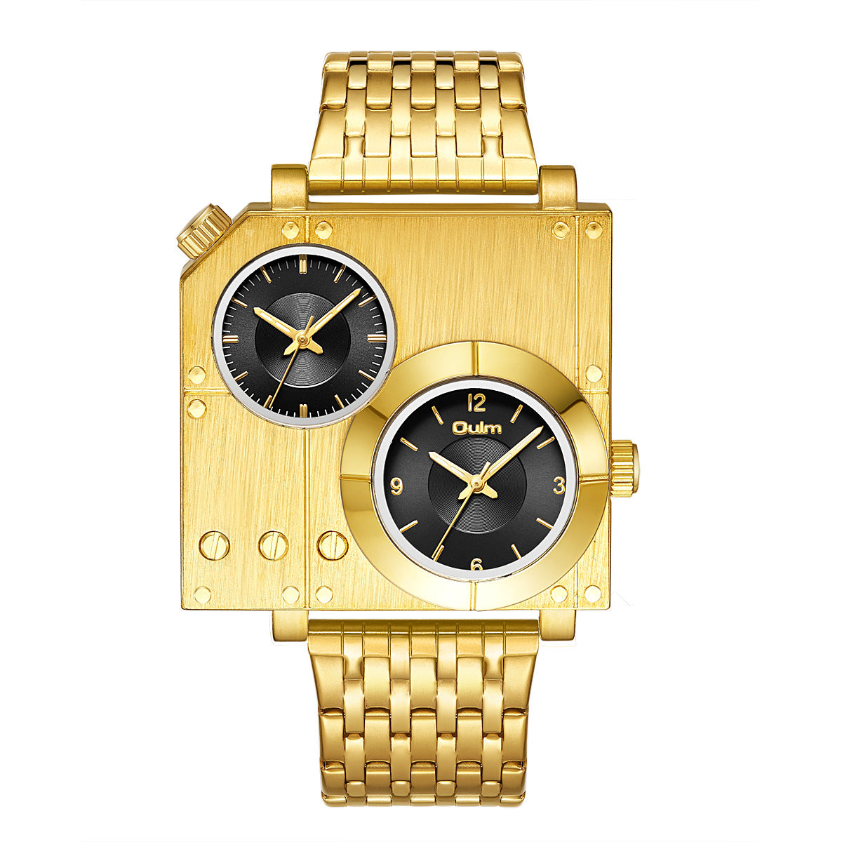 Herrenuhr mit grossem, quadratischem Zifferblatt – Bild 4 | LuxeStyle