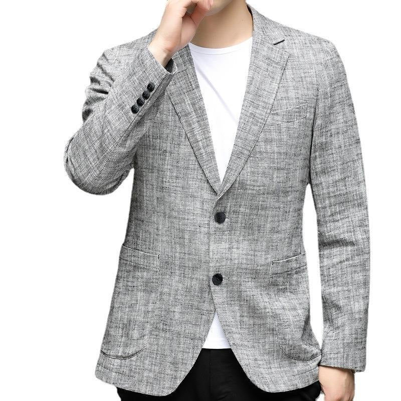 Eleganter Langarm-Blazer mit Anzugkragen