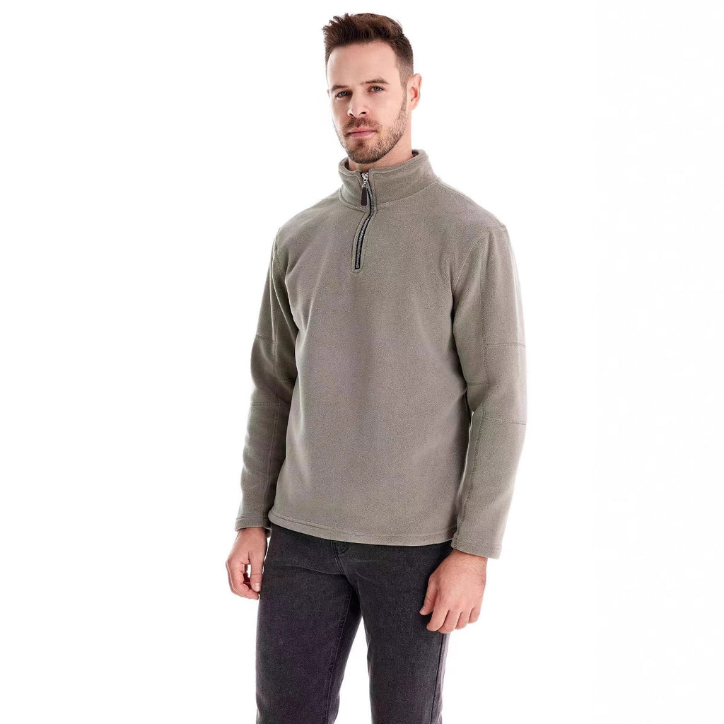 Herren Lammwoll-Pullover mit Stehkragen