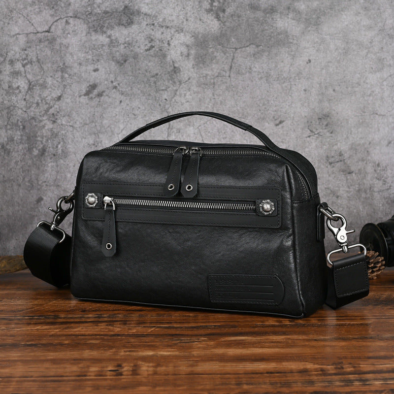 Echtleder Crossbody Tasche für Herren – Bild 5 | LuxeStyle