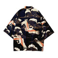 Loose Fit Printed Cardigan Herren