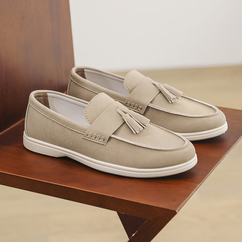 Suede Business-Casual Loafers