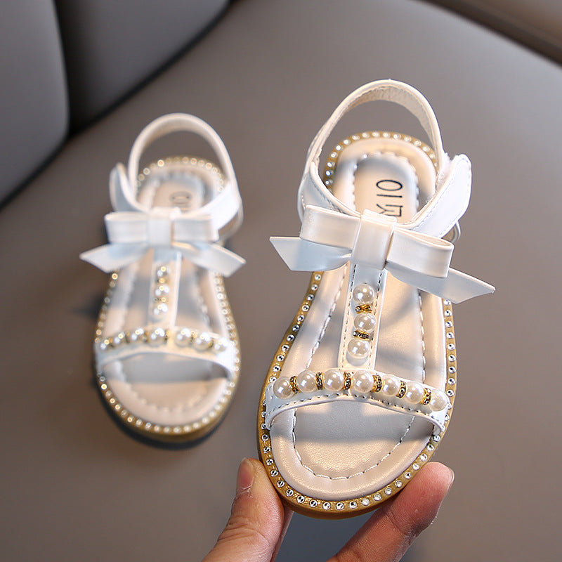 Mädchen Prinzessin Sandalen mit Perlen – Bild 12 | LuxeStyle