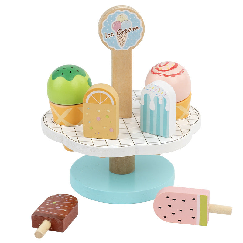 Holzspielzeug Dessertturm zum Rollenspiel | LuxeStyle