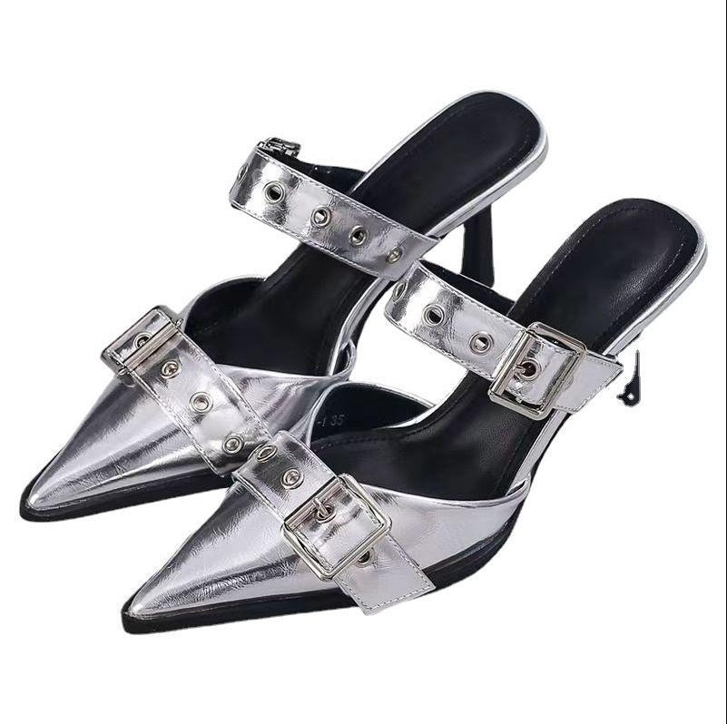 Sommer High-Heel Sandalen